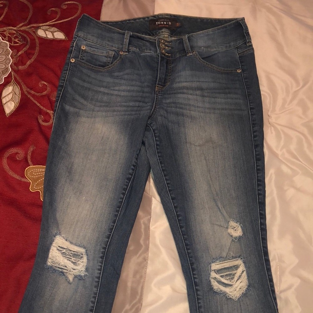 Torrid Distressed Jeans